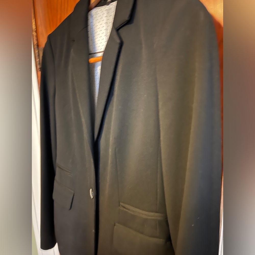 Express Black One-Button Blazer - image 2